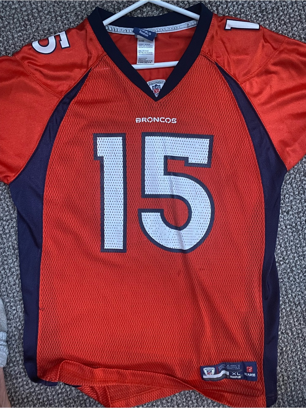 Kids' #15 Tim Tebow Denver Broncos Jersey